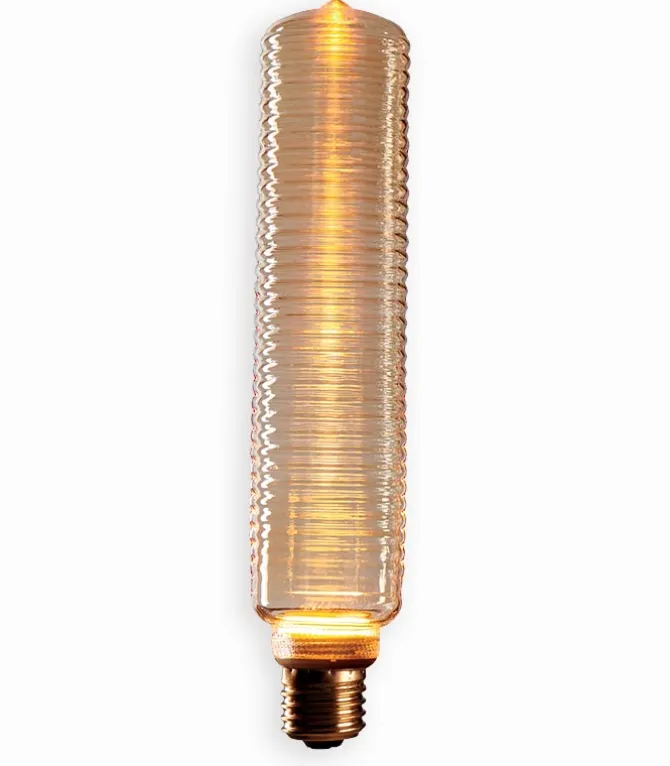 Ampoule LED tube strié