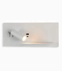 Applique liseuse et port USB SERRA