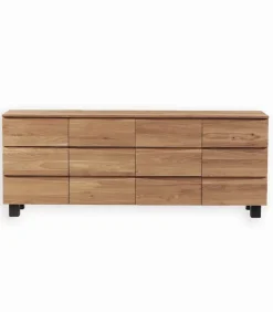 Bahut chêne massif L 208 cm HALDEN