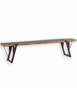Banc sapin massif & métal WESTMOUNT