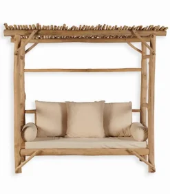 Banquette teck massif BAHIA