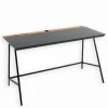 Bureau bois de bateau & métal FOCUS