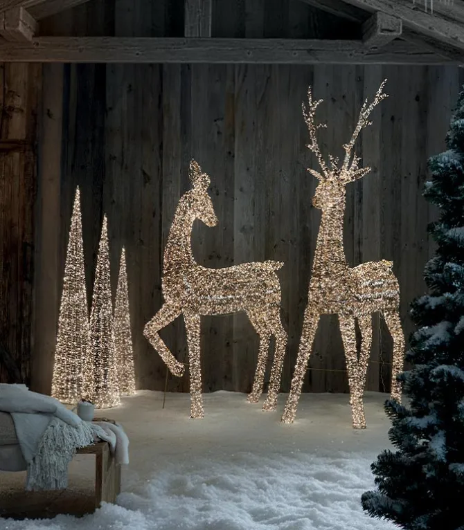 Caribou lumineux 5200 LED