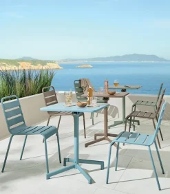 Chaise de jardin empilable HURON