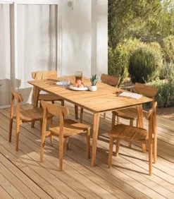 Chaise de jardin teck FEROE