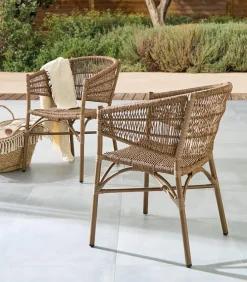 Chaise rotin empilable SINGAPOUR