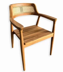 Chaise teck massif AURA