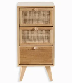 Commode bois 3 tiroirs TONLE