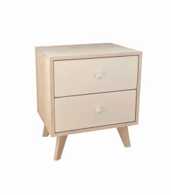 Commode déco 2 tiroirs LOGAN