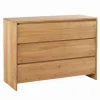Commode frêne massif 3 tiroirs HARTFORD
