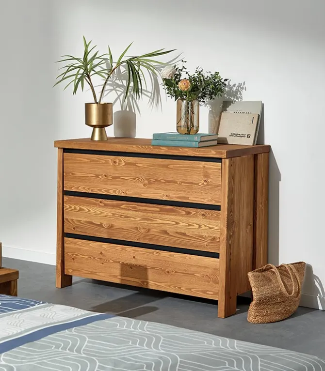 Commode pin massif PETRA