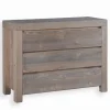 Commode pin massif 3 tiroirs SANDERS