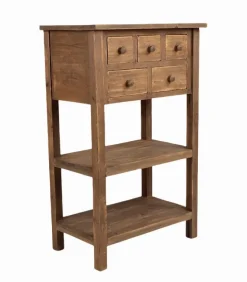 Commode sapin ANTIGO 5 tiroirs