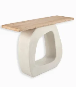 Console SANTORIN plateau sapin