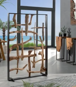 Décoration nature en teck