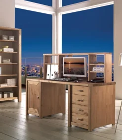 Etagère pin massif pour bureau FJORD