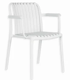 Fauteuil de jardin empilable avec accoudoirs AVILA