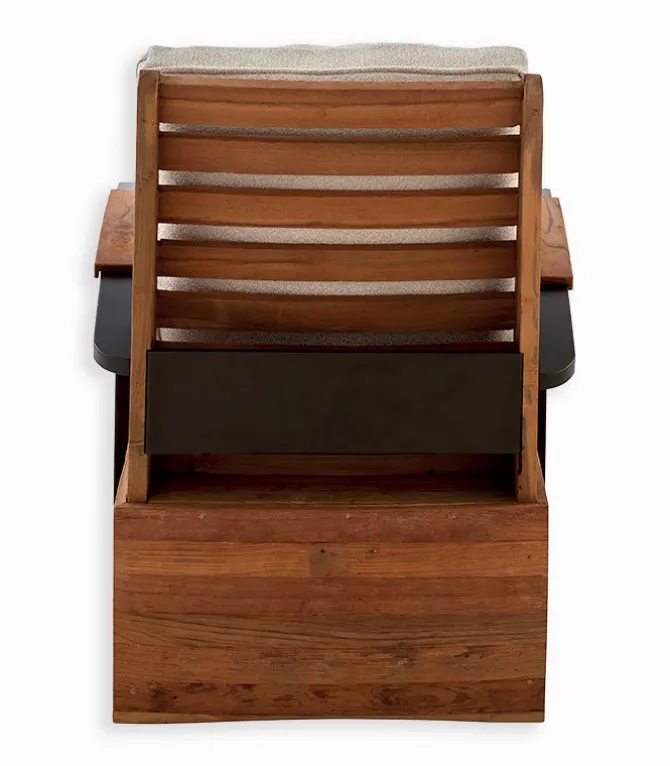 Fauteuil teck BOBUN