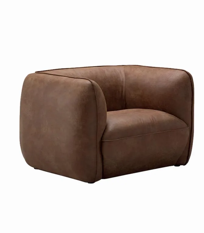 Fauteuil WALNEY cognac