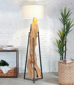 Lampadaire teck STARK
