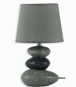 Lampe céramique galets BOA