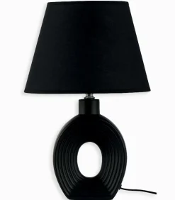 Lampe céramique grise GALA