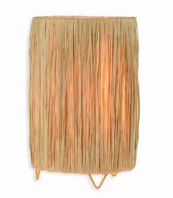 Lampe naturelle raphia DIAN