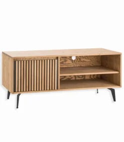 Meuble TV frêne ALSEN L 140 cm