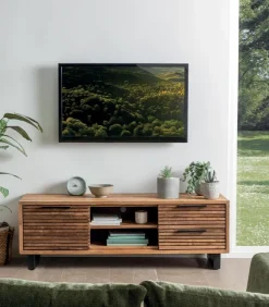 Meuble TV teck KWATO