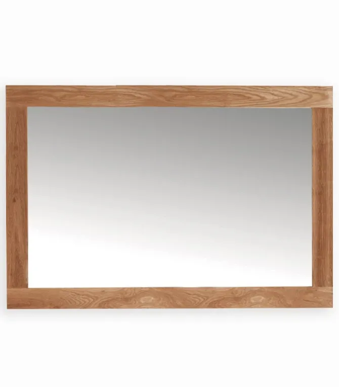 Miroir rectangulaire en chêne