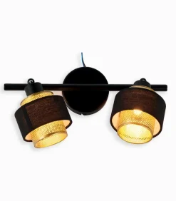 Rampe de 2 spots amovibles GOLDLINE