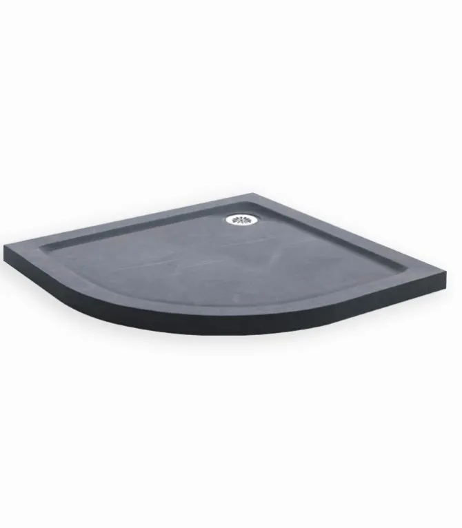 Receveur de douche ¼ de rond STONE