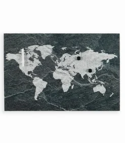 Tableau mémo magnétique map WORLDWIDE