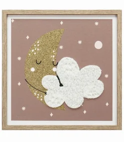 Tableau toile LUNE NUAGE