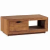 Table basse teck massif OLAND