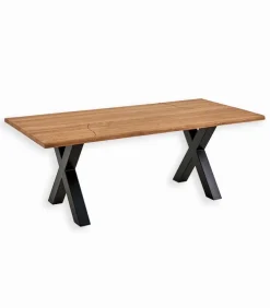 Table rectangulaire frêne massif WAVE