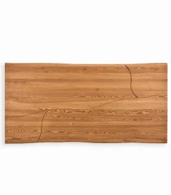 Table rectangulaire frêne massif WAVE