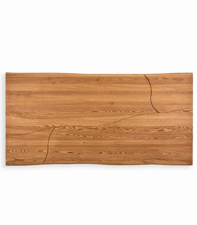 Table rectangulaire frêne massif WAVE