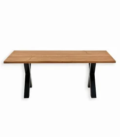 Table rectangulaire frêne massif WAVE