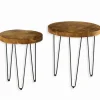Tables basses gigogne teck Costa