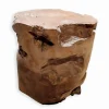 Tabouret pouf teck FARMER