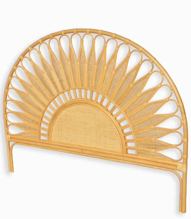 Tête de lit rotin MANDALA