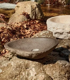 Vasque à poser en pierre naturelle